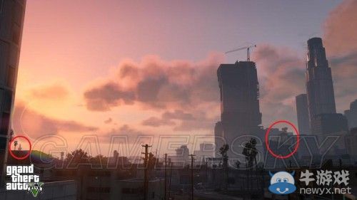 《GTA5》洛杉磯真實世界對照