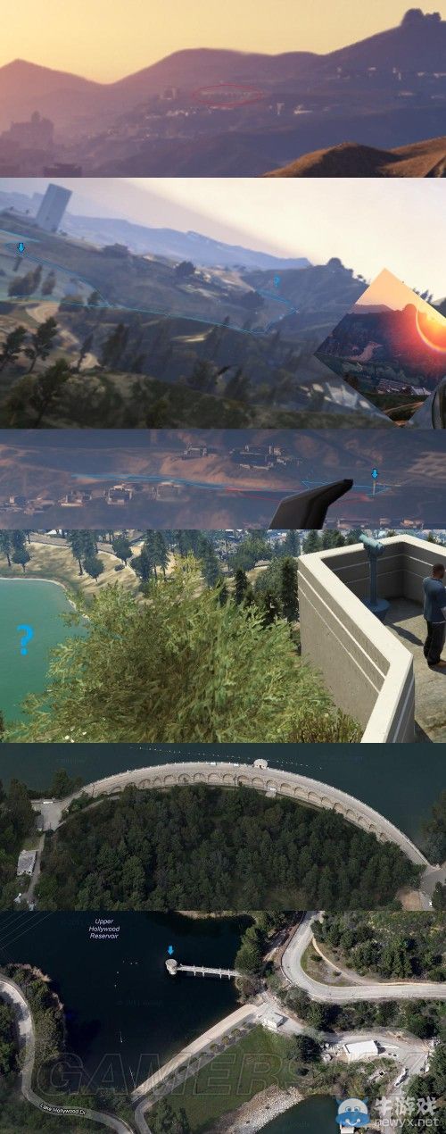 《GTA5》洛杉磯真實世界對照
