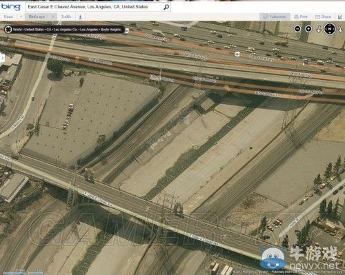 《GTA5》洛杉磯真實世界對照