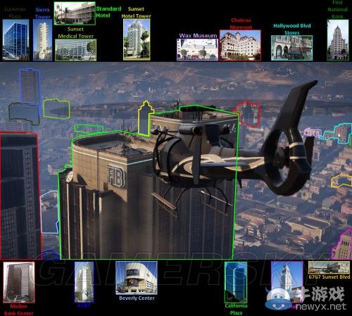 《GTA5》洛杉磯真實(shí)世界對(duì)照