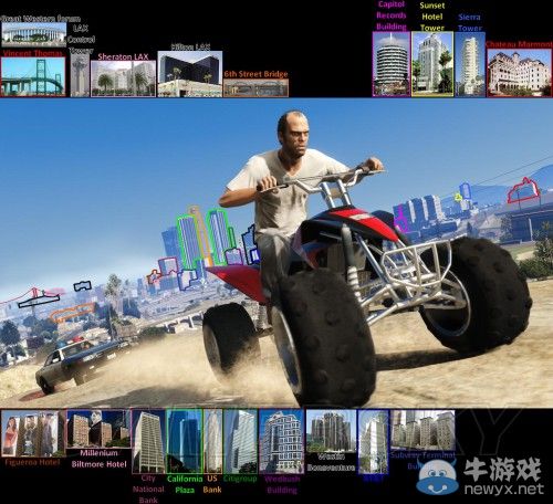 《GTA5》洛杉磯真實(shí)世界對(duì)照