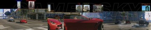 《GTA5》洛杉磯真實世界對照
