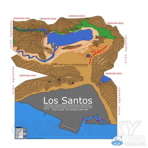 《GTA5》洛杉磯真實世界對照