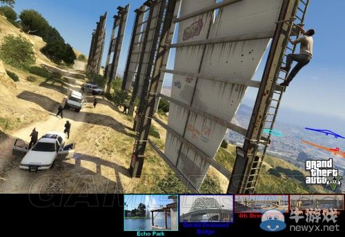 《GTA5》洛杉磯真實世界對照