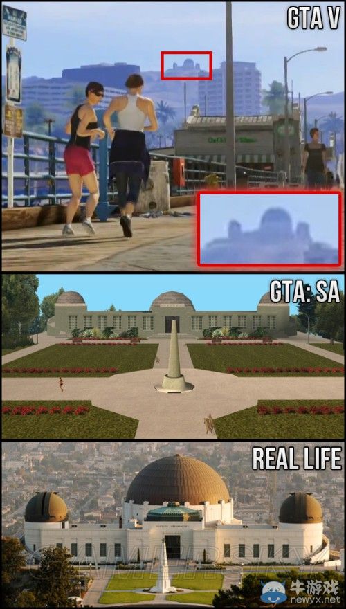 《GTA5》洛杉磯真實世界對照
