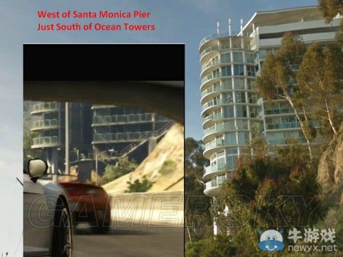 《GTA5》洛杉磯真實世界對照