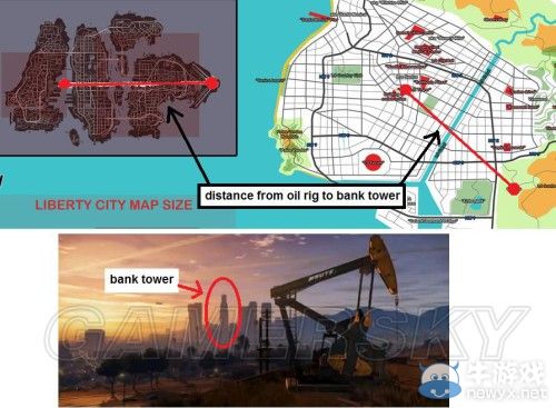 《GTA5》洛杉磯真實世界對照