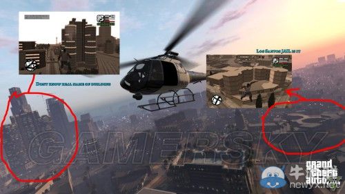 《GTA5》洛杉磯真實世界對照