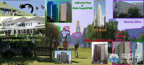 《GTA5》洛杉磯真實(shí)世界對(duì)照