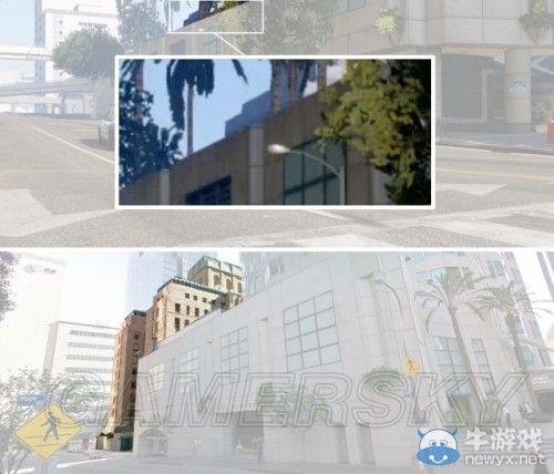 《GTA5》洛杉磯真實世界對照