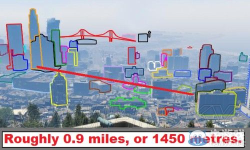 《GTA5》洛杉磯真實世界對照