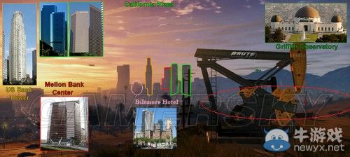 《GTA5》洛杉磯真實(shí)世界對(duì)照