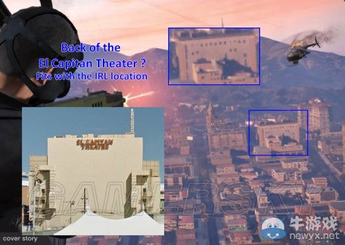 《GTA5》洛杉磯真實世界對照