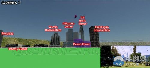 《GTA5》洛杉磯真實世界對照