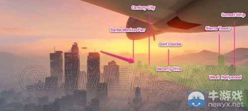 《GTA5》洛杉磯真實(shí)世界對(duì)照