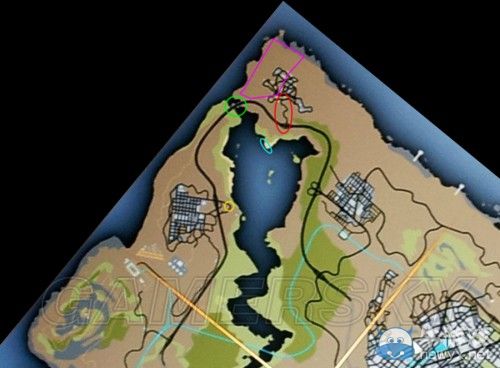 《GTA5》洛杉磯真實世界對照