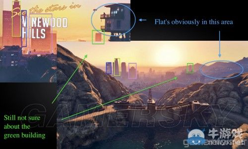 《GTA5》洛杉磯真實世界對照