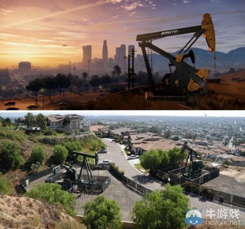 《GTA5》洛杉磯真實世界對照