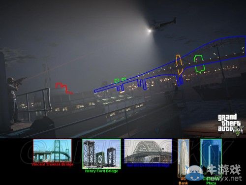 《GTA5》洛杉磯真實世界對照