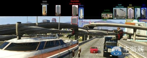 《GTA5》洛杉磯真實世界對照