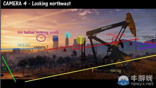 《GTA5》洛杉磯真實世界對照