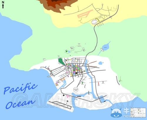 《GTA5》洛杉磯真實世界對照