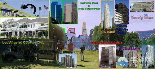 《GTA5》洛杉磯真實(shí)世界對(duì)照