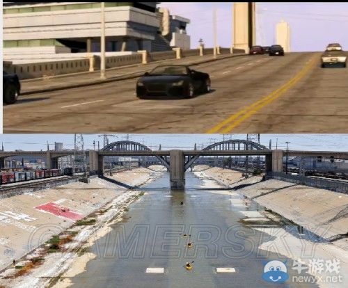 《GTA5》洛杉磯真實世界對照