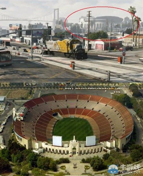 《GTA5》洛杉磯真實世界對照