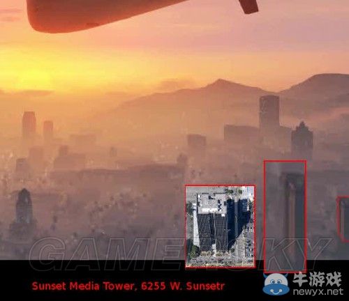 《GTA5》洛杉磯真實世界對照