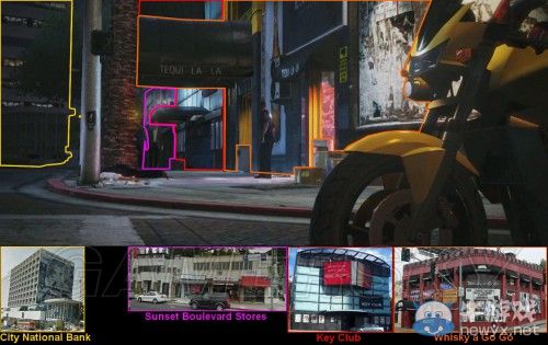 《GTA5》洛杉磯真實世界對照