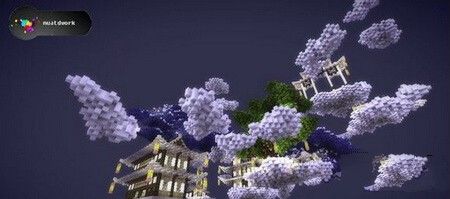 《我的世界》大神作品展示 凌霄云邸建筑存檔