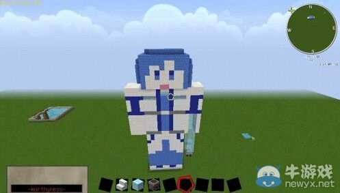 《我的世界》萌妹子作品展示 你不來擼一發么