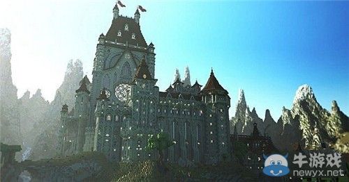 《我的世界》玩家作品中世紀的城堡建筑欣賞