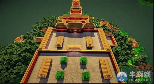《我的世界》玩家制作唯美紫禁城作品展示
