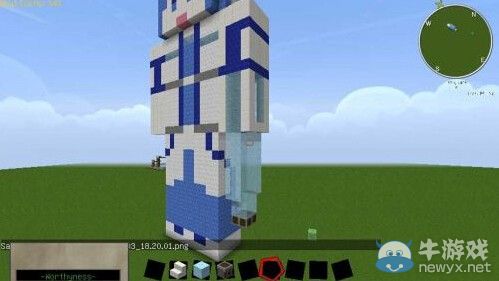 《我的世界》萌妹子作品展示 你不來擼一發么