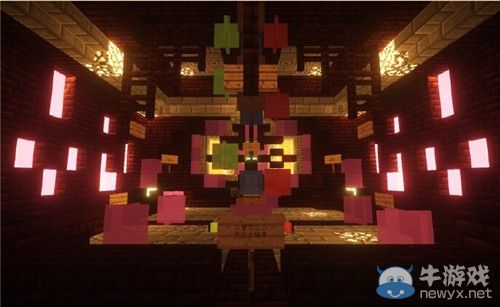 《我的世界》大神作品展示月色蝴蝶堡