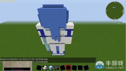 《我的世界》萌妹子作品展示 你不來擼一發么