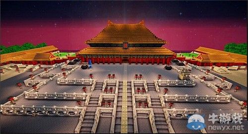 《我的世界》玩家制作唯美紫禁城作品展示