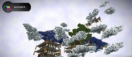 《我的世界》大神作品展示 凌霄云邸建筑存檔