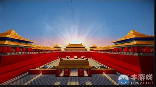 《我的世界》玩家制作唯美紫禁城作品展示