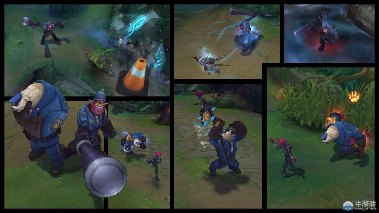 《LOL》“悍警vs神偷”系列皮膚1月1日上架