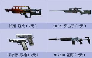 穿越火線CF1月軍火基地活動介紹