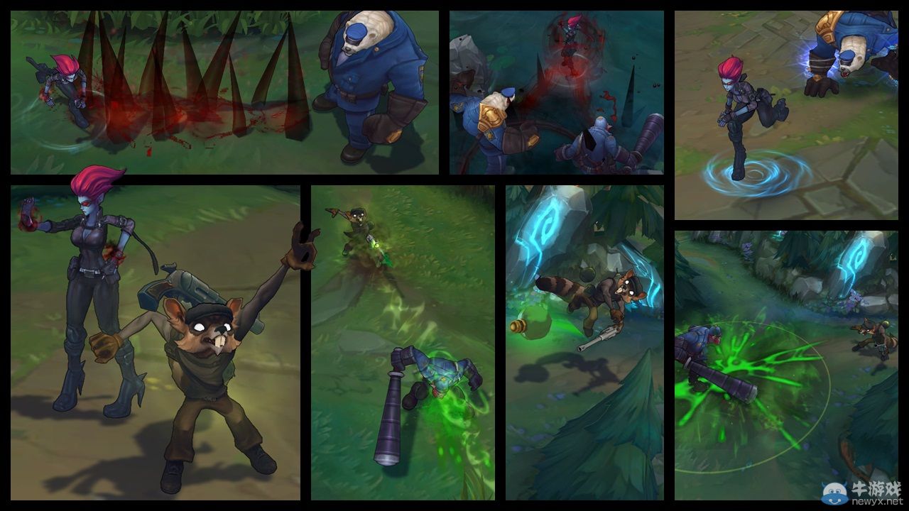 《LOL》“悍警vs神偷”系列皮膚1月1日上架