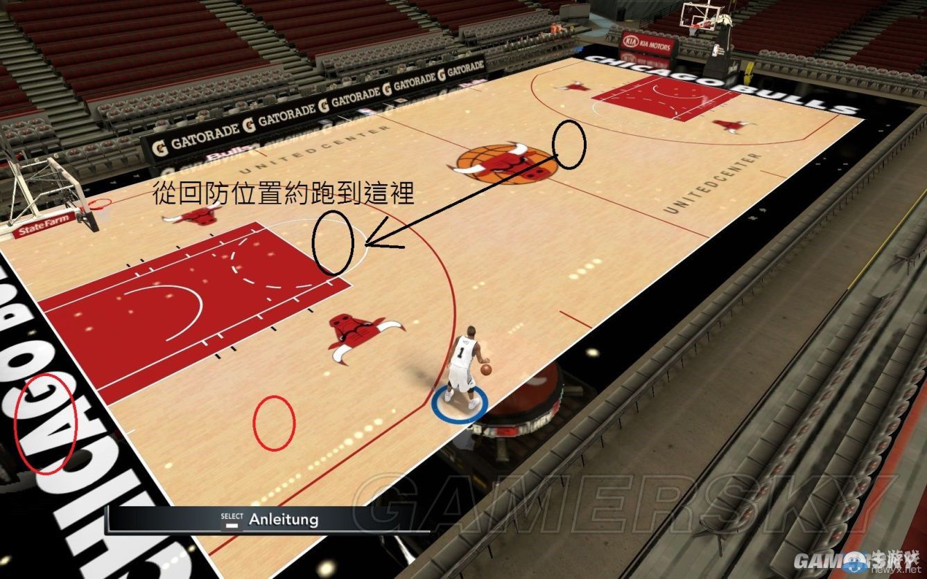 《NBA 2K15》背后搶斷圖文教程