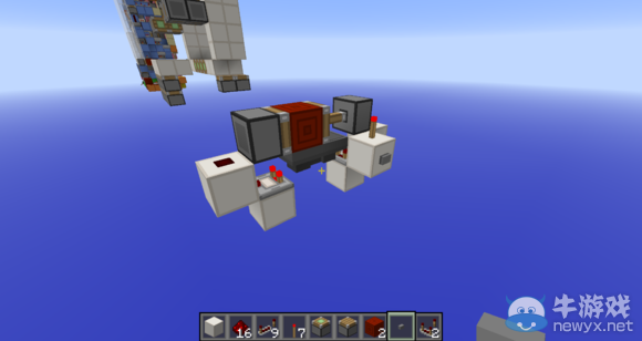 《我的世界》最小4x4高壓無痕內吸門建造方法介紹