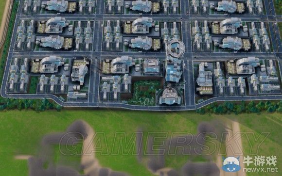 《模擬城市5》樣板電子城全面解析