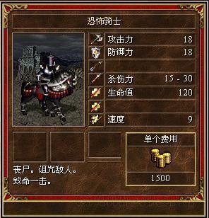 《魔法門之英雄無(wú)敵3》全種族兵種數(shù)據(jù)圖文解析