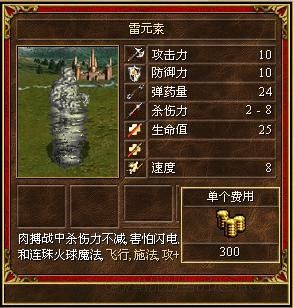 《魔法門之英雄無敵3》全種族兵種數(shù)據(jù)圖文解析
