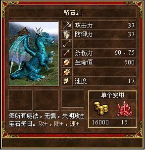 《魔法門之英雄無敵3》全種族兵種數(shù)據(jù)圖文解析